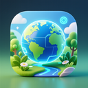 icon_nature_globe_futuristic icon preview