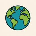 icon_nature_globe_geometric icon preview