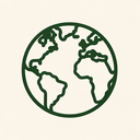 icon_nature_globe_minimal_outline icon preview