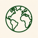 icon_nature_globe_outline icon preview
