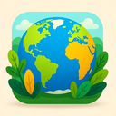 icon_nature_globe_vibrant_colors icon preview