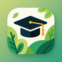 icon_nature_graduation_cap_abstract icon preview