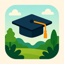 icon_nature_graduation_cap_bold icon preview