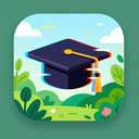 icon_nature_graduation_cap_digital_glitch icon preview