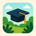 icon_nature_graduation_cap_filled icon preview
