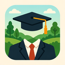 icon_nature_graduation_cap_formal icon preview