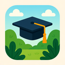 icon_nature_graduation_cap_iconic icon preview