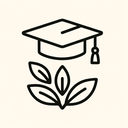 icon_nature_graduation_cap_line_art icon preview