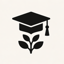 icon_nature_graduation_cap_monochrome icon preview