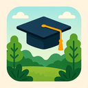 icon_nature_graduation_cap_technical icon preview