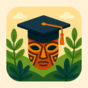 icon_nature_graduation_cap_tribal icon preview