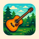icon_nature_guitar_digital_glitch icon preview