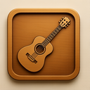 icon_nature_guitar_embossed icon preview