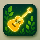 icon_nature_guitar_glow_effect icon preview