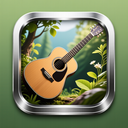 icon_nature_guitar_metallic icon preview