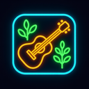 icon_nature_guitar_neon icon preview