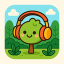 icon_nature_headphones_cartoon icon preview