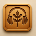 icon_nature_headphones_embossed icon preview