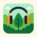 icon_nature_headphones_flat_design icon preview