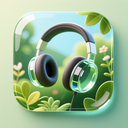 icon_nature_headphones_glassy icon preview