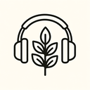 icon_nature_headphones_line_art icon preview