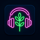 icon_nature_headphones_neon icon preview