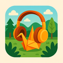 icon_nature_headphones_origami icon preview
