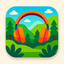 icon_nature_headphones_vibrant_colors icon preview