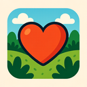 icon_nature_heart_bold icon preview
