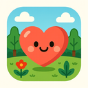 icon_nature_heart_cartoon icon preview