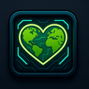 icon_nature_heart_cyberpunk icon preview
