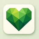 icon_nature_heart_geometric icon preview