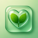 icon_nature_heart_glassy icon preview