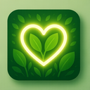 icon_nature_heart_glow_effect icon preview