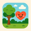 icon_nature_heart_playful icon preview