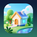 icon_nature_house_futuristic icon preview
