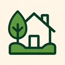 icon_nature_house_geometric icon preview