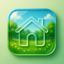 icon_nature_house_glassy icon preview