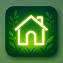 icon_nature_house_glow_effect icon preview