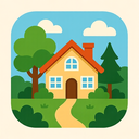 icon_nature_house_iconic icon preview