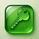 icon_nature_key_glassy icon preview