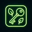 icon_nature_key_neon icon preview