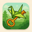 icon_nature_key_origami icon preview