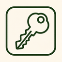 icon_nature_key_outline icon preview