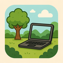 icon_nature_laptop_classic icon preview