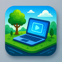 icon_nature_laptop_futuristic icon preview