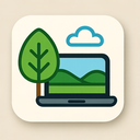 icon_nature_laptop_modern icon preview