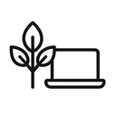 icon_nature_laptop_monochrome icon preview