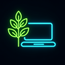 icon_nature_laptop_neon icon preview