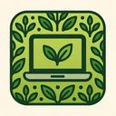 icon_nature_laptop_organic_pattern icon preview